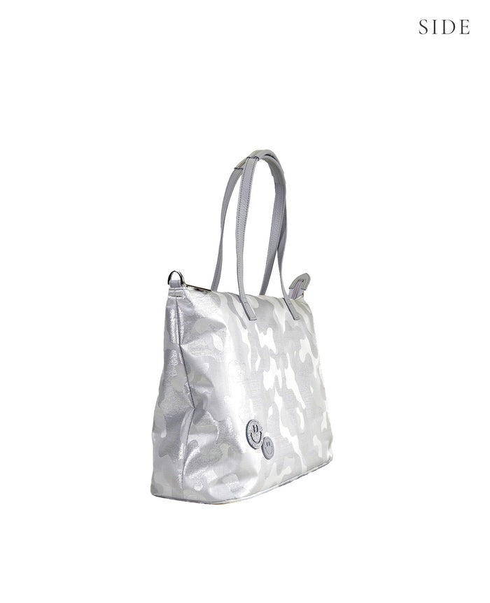 Smile Glitter Camouflage Francesca Tote Bag 2011