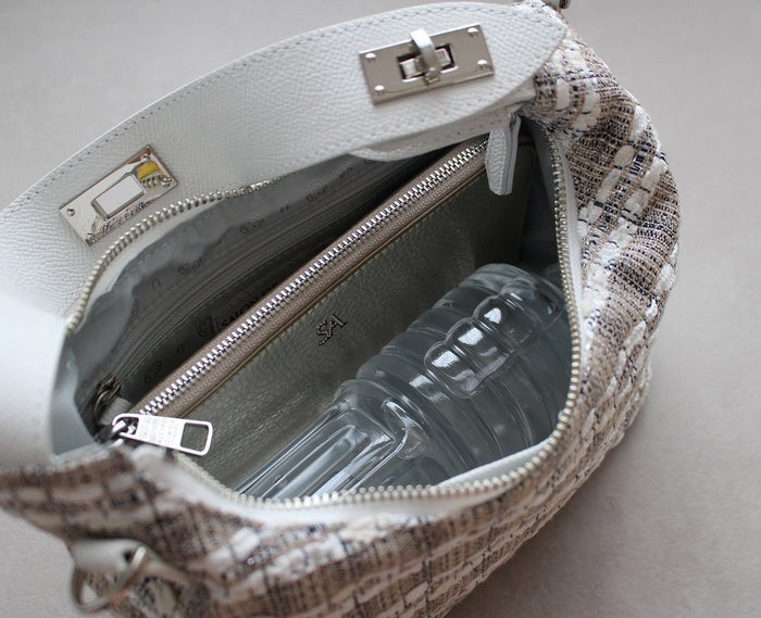 KIZASHI 2WAY Shoulder Bag Bag-in-Bag Tweed 2017