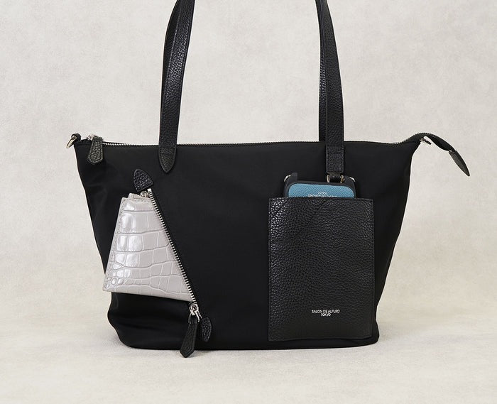 Quit Luxea Nylon Tote Bag (S) with SA Pocket 2018-pk