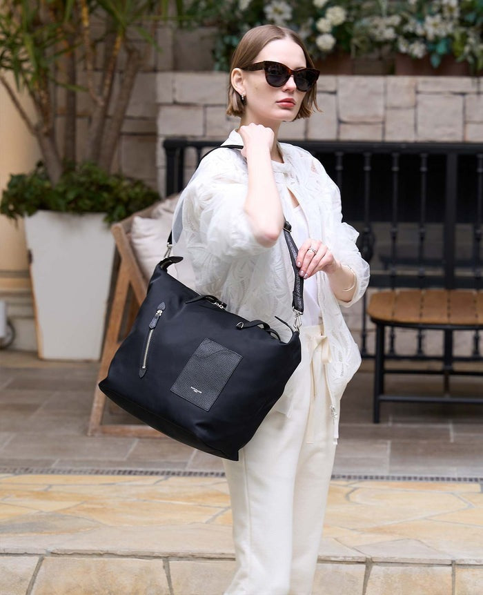 Quit Luxea Nylon Tote Bag (L) with SA Pocket 2020-pk