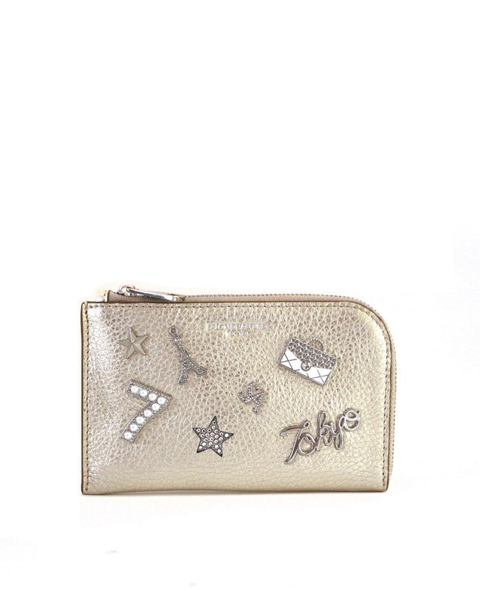 New Luxuce TOKYO L-shaped zipper Mini Wallet 2036