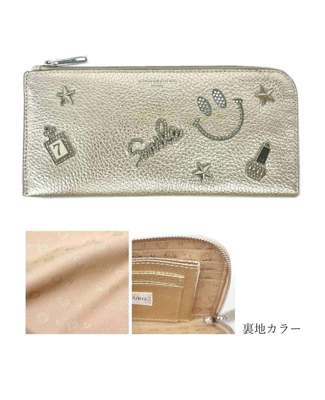 Luxuce L-shaped zipper Long Wallet 1302