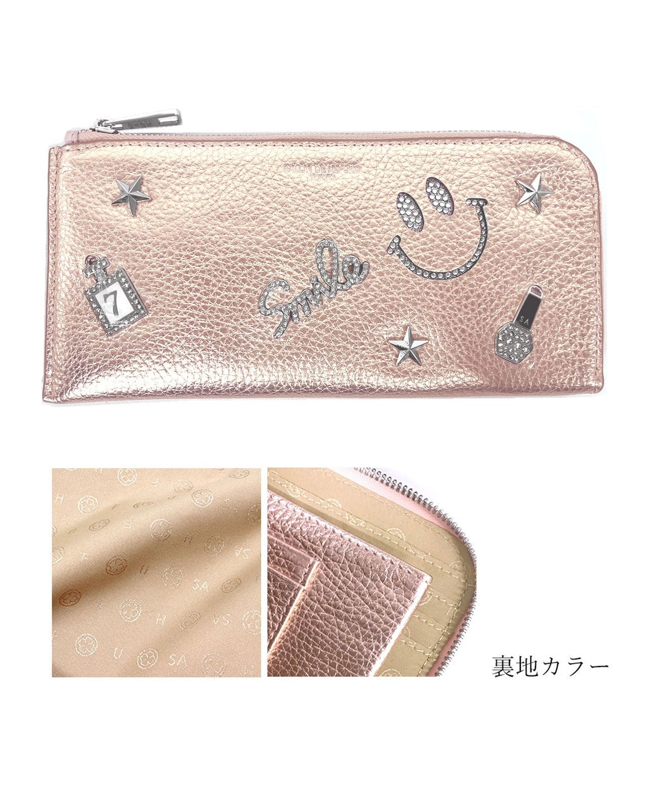 Luxuce L-shaped zipper Long Wallet 1302