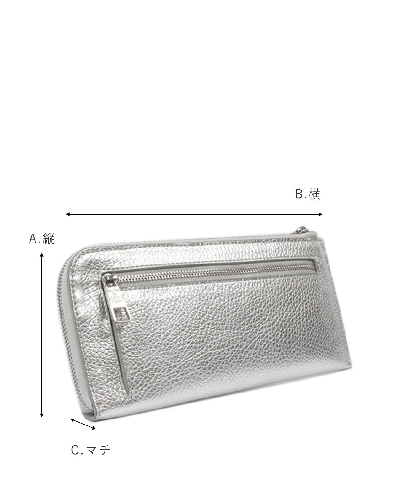 Luxuce L-shaped zipper Long Wallet 1302