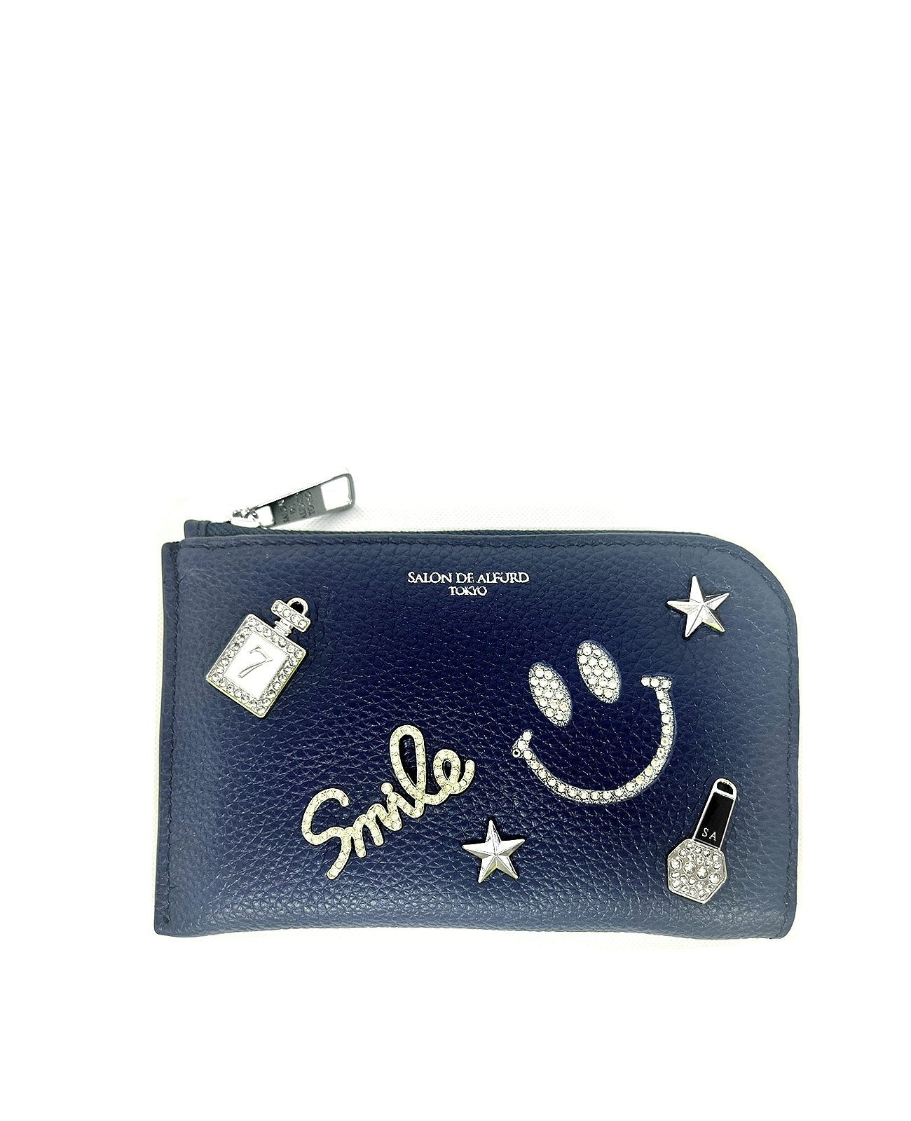 Luxuce L-shaped zipper Mini Wallet, Spanish Leather Edition 1352-sc