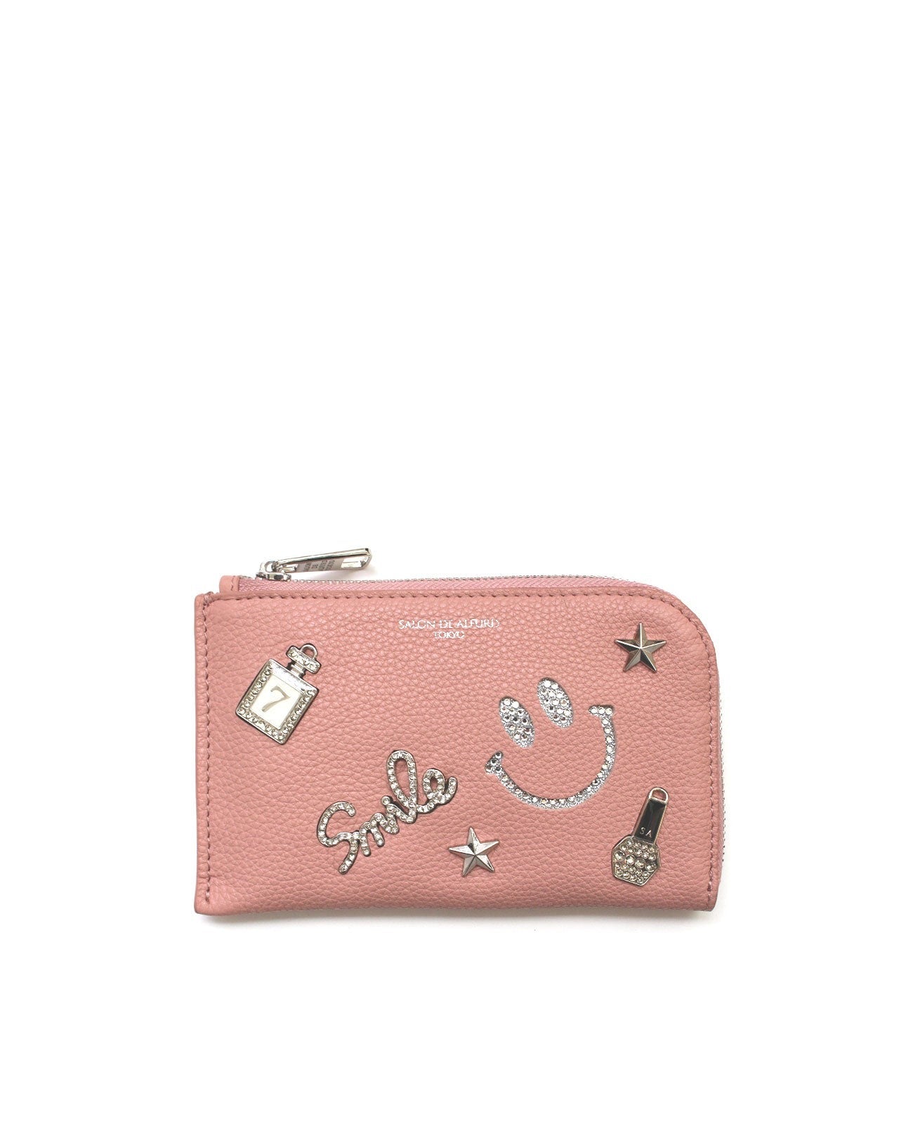 Luxuce L-shaped zipper Mini Wallet, Spanish Leather Edition 1352-sc