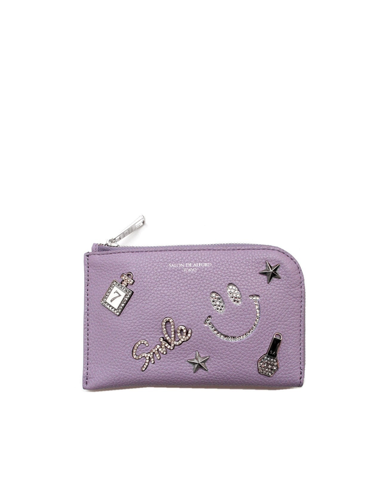 Luxuce L-shaped zipper Mini Wallet, Spanish Leather Edition 1352-sc