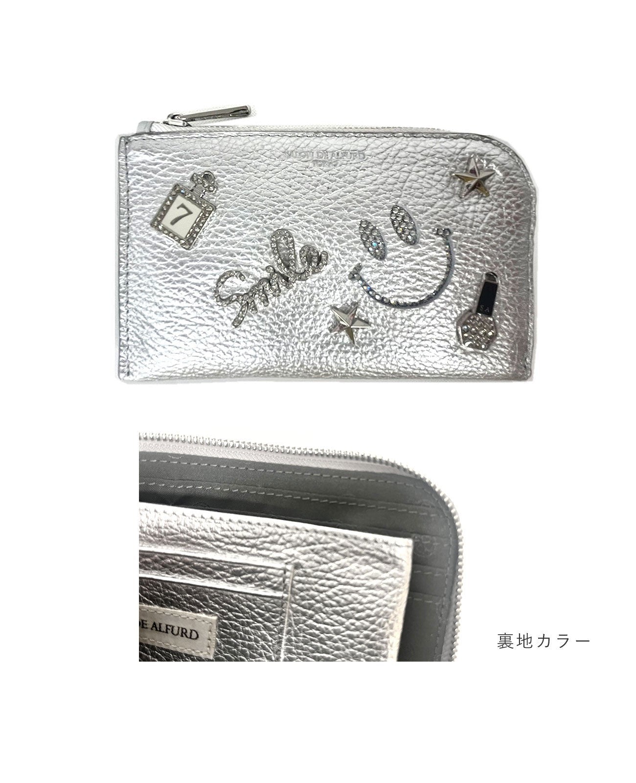 Luxuce L-shaped zipper Mini Wallet 1352