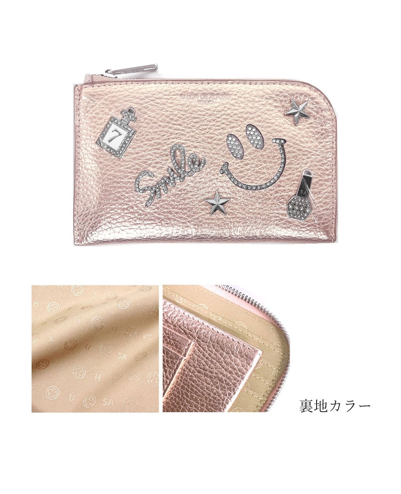 Luxuce L-shaped zipper Mini Wallet 1352