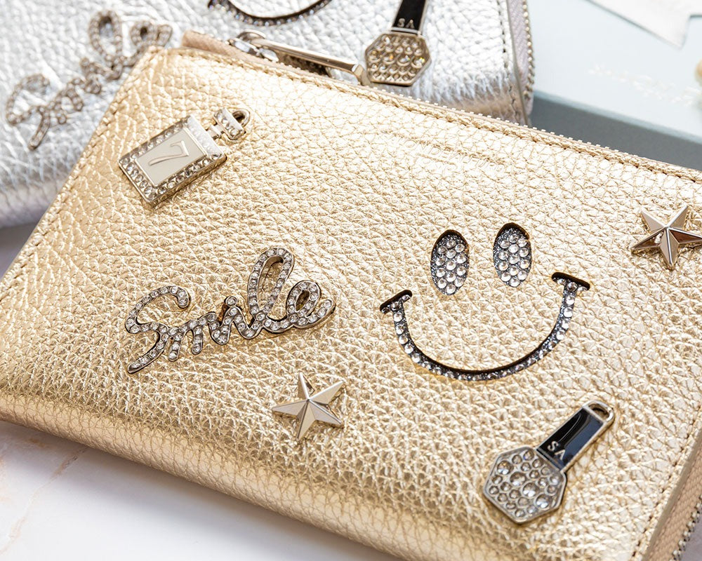 Luxuce L-shaped zipper Mini Wallet 1352
