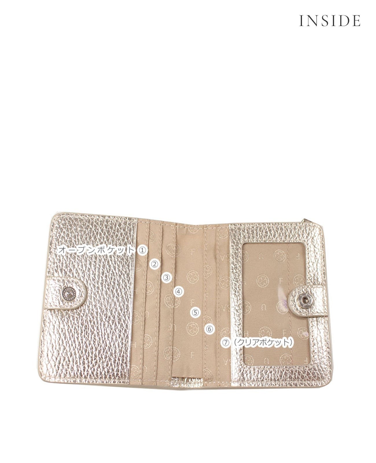 Three Star Micro Bifold Wallet 1395