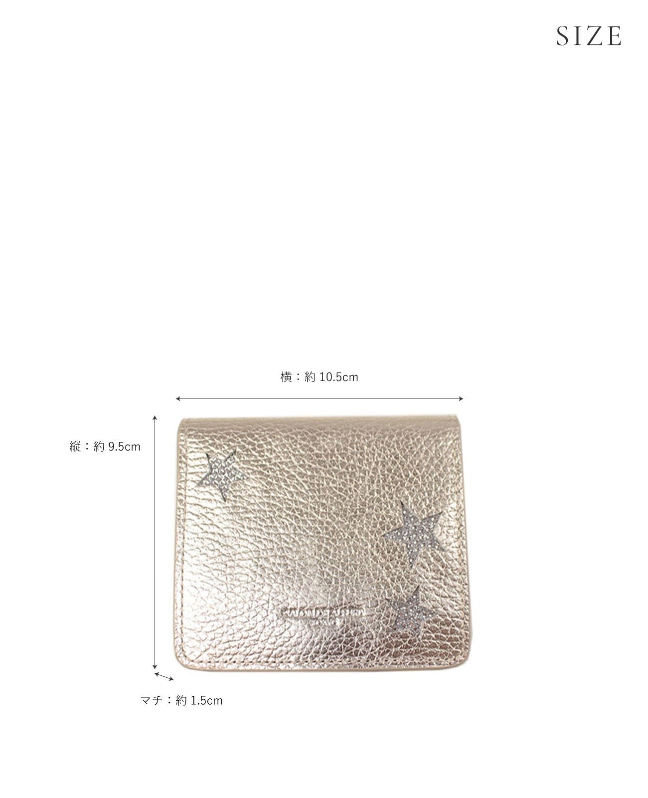 Three Star Micro Bifold Wallet 1395