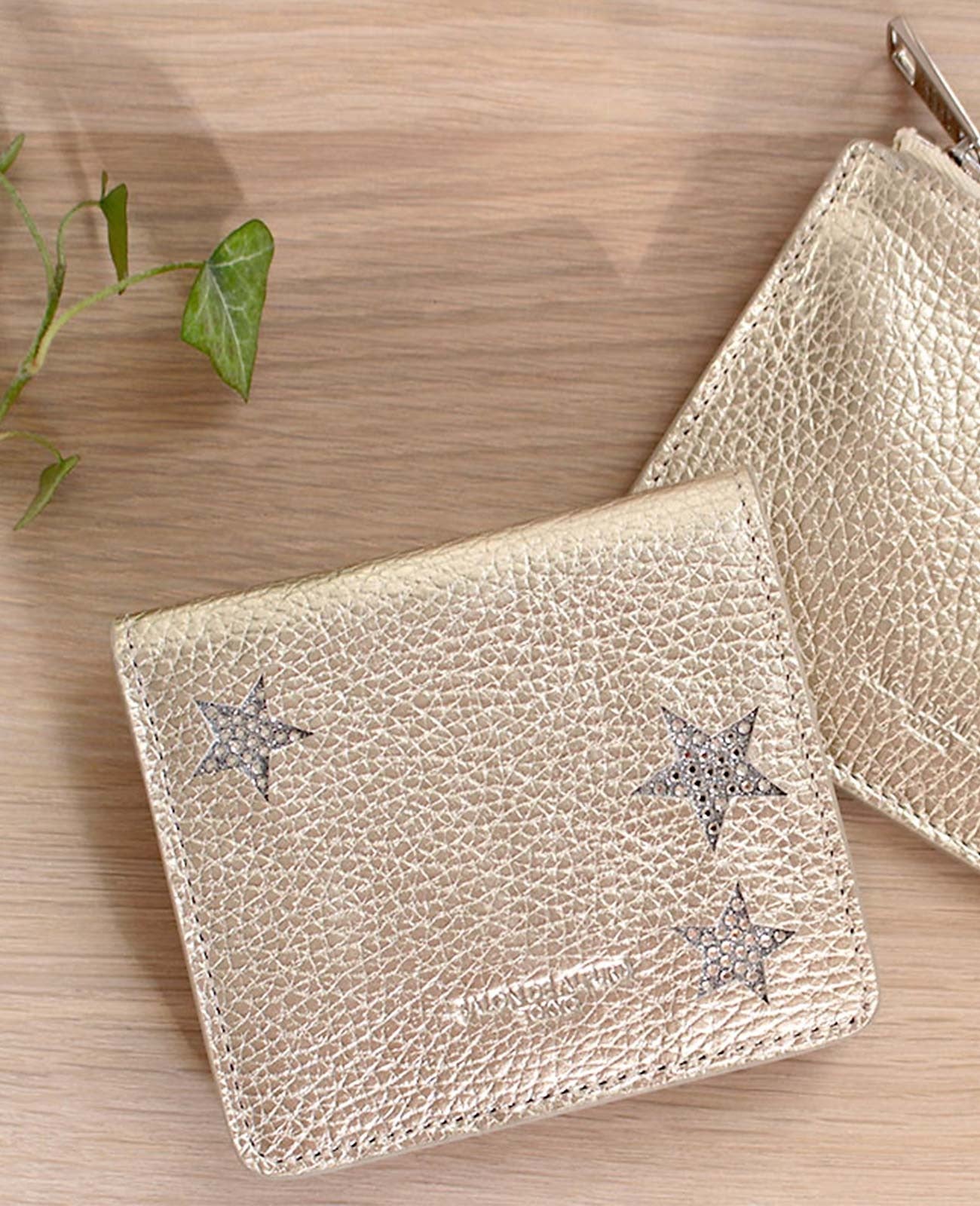 Three Star Micro Bifold Wallet 1395