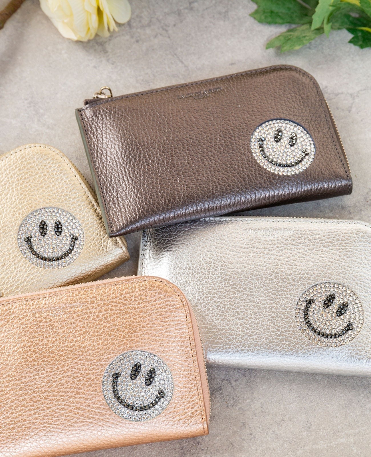 Smile L-shaped Mini Wallet 1411-sw