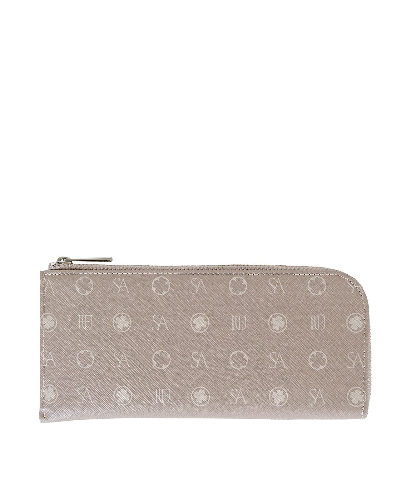 Apple Leather Monogram L-shaped Long Wallet 1412-ap