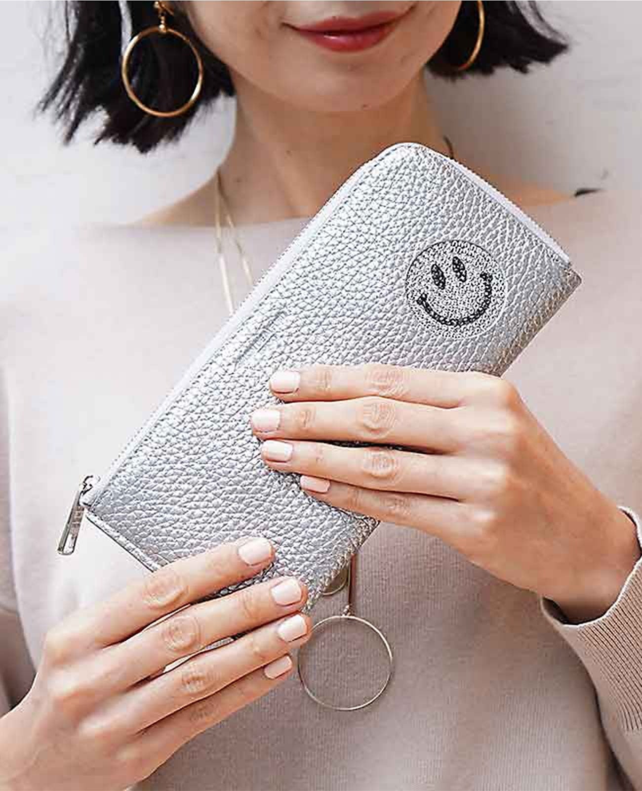 Smile L-shaped Long Wallet, Lusso grain Leather Edition 1412-sw-lu