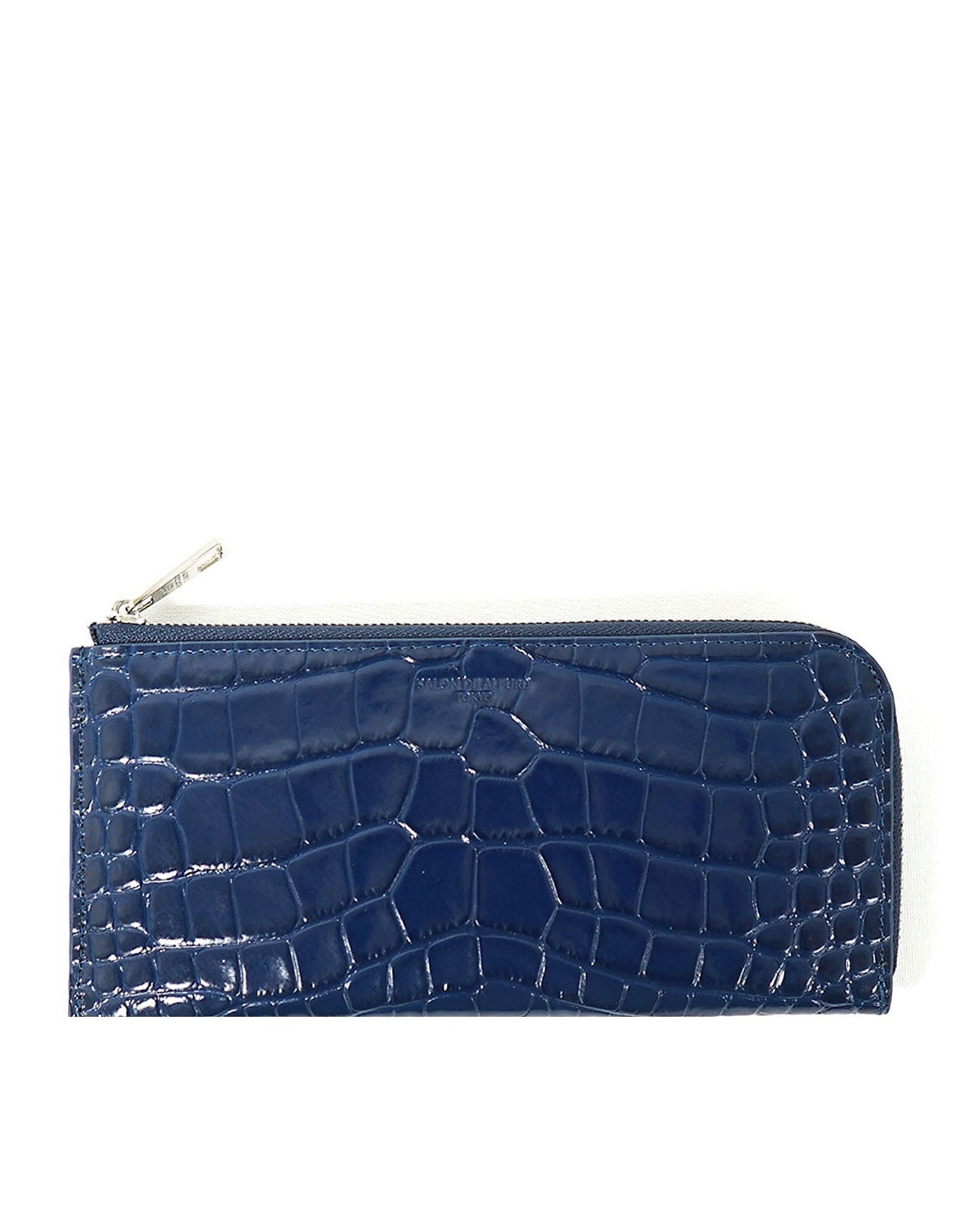 Carry L-shaped Long Wallet, Italian Croco Embossed Leather Edition 1572