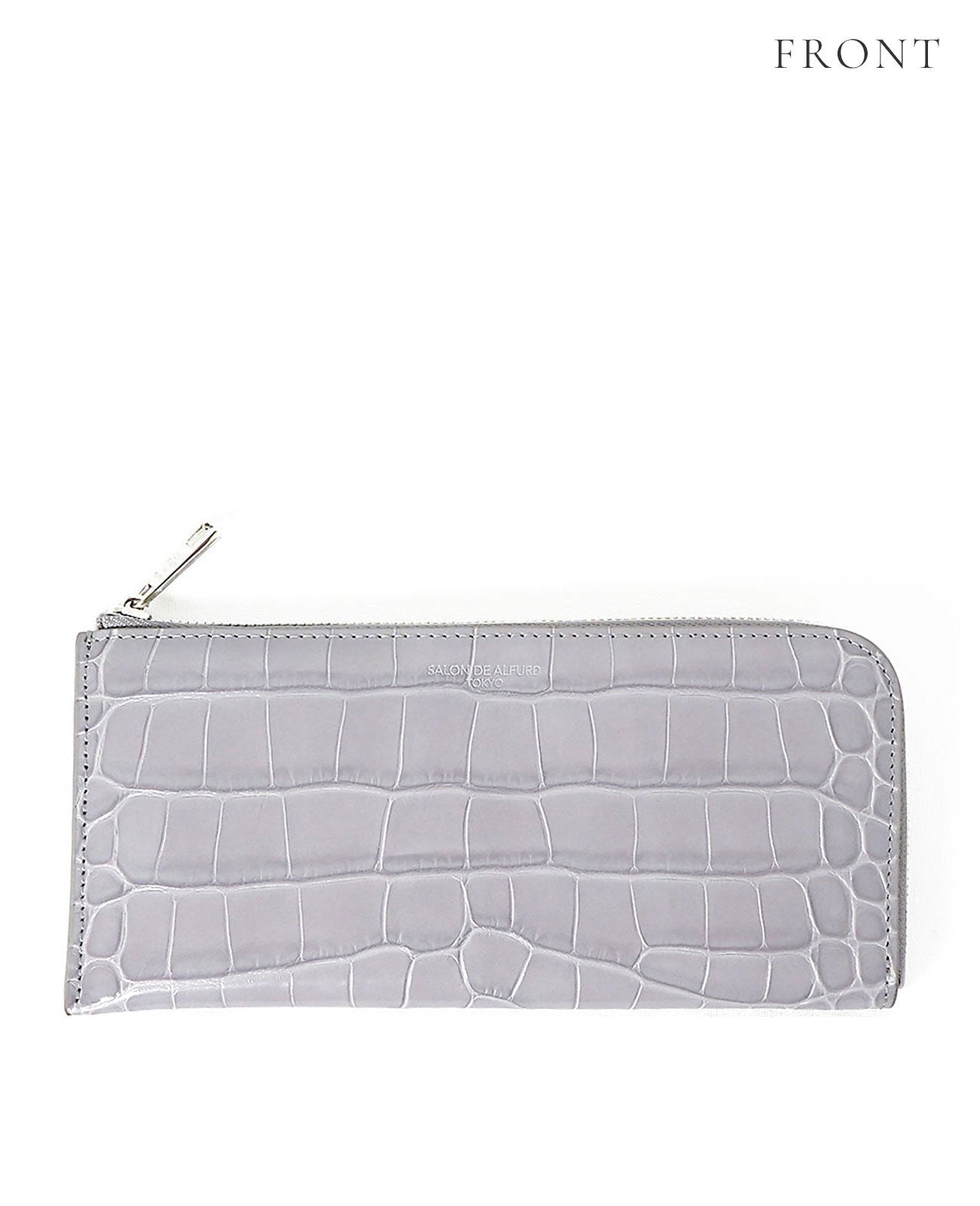 Carry L-shaped Long Wallet, Italian Croco Embossed Leather Edition 1572