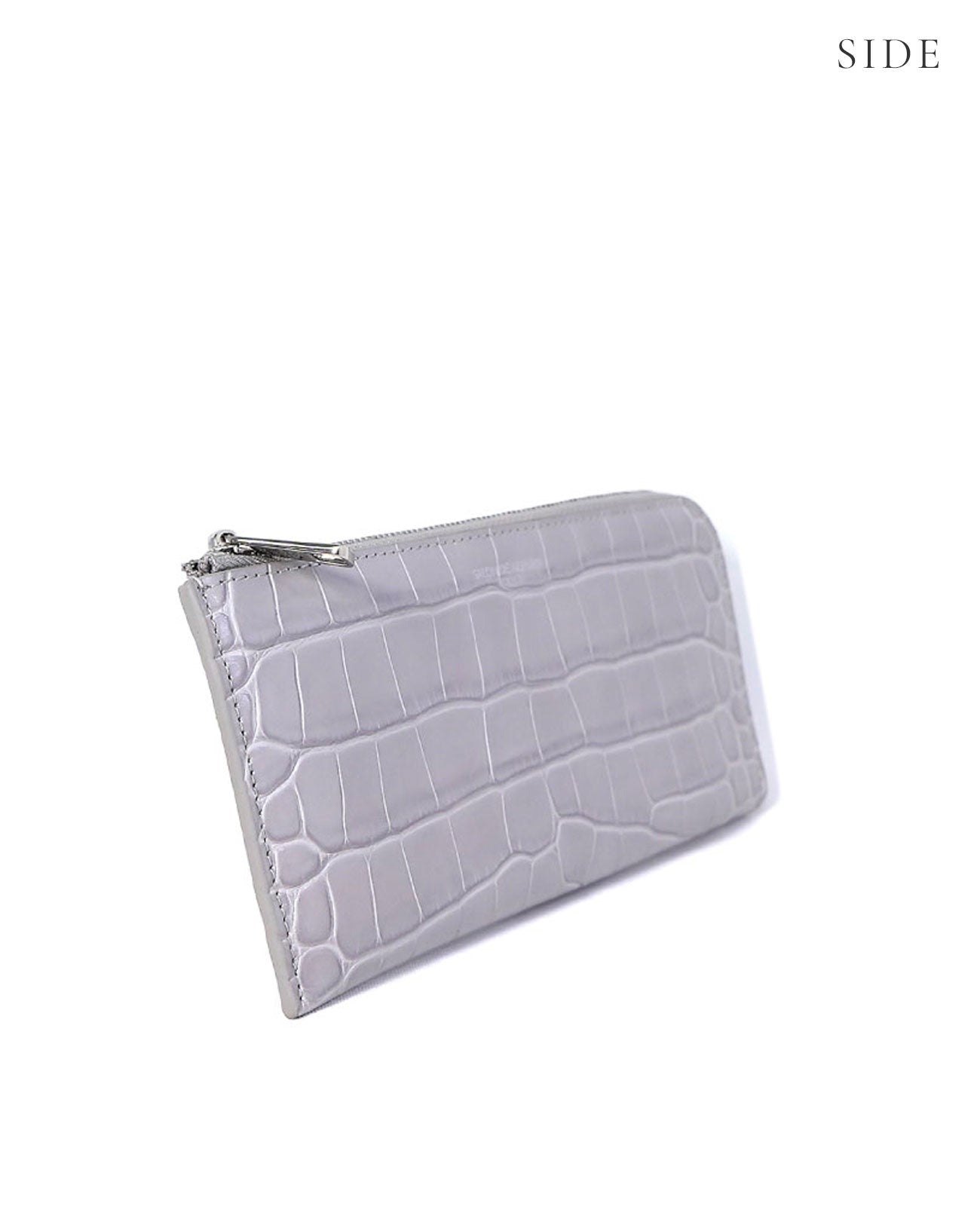 Carry L-shaped Long Wallet, Italian Croco Embossed Leather Edition 1572