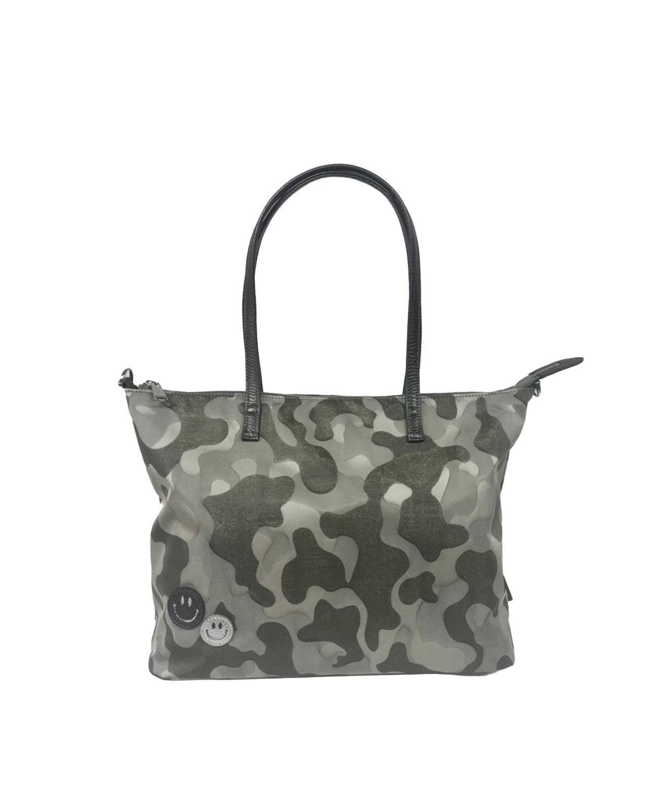 Smile Glitter Camouflage Francesca Tote Bag 1623