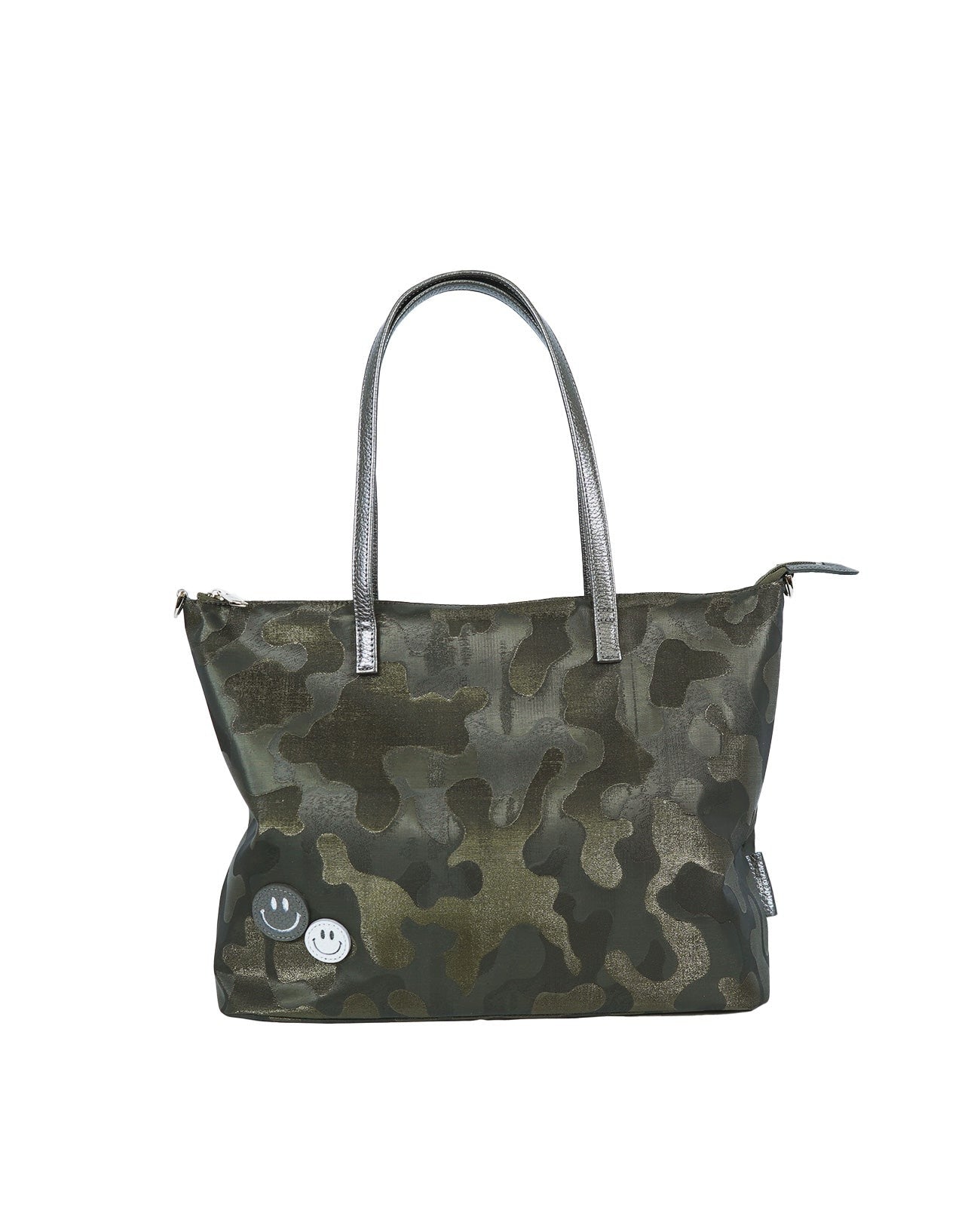 Smile Glitter Camouflage Francesca Tote Bag 1623