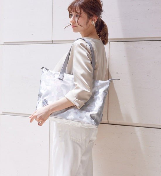 Smile Glitter Camouflage Francesca Tote Bag 1623