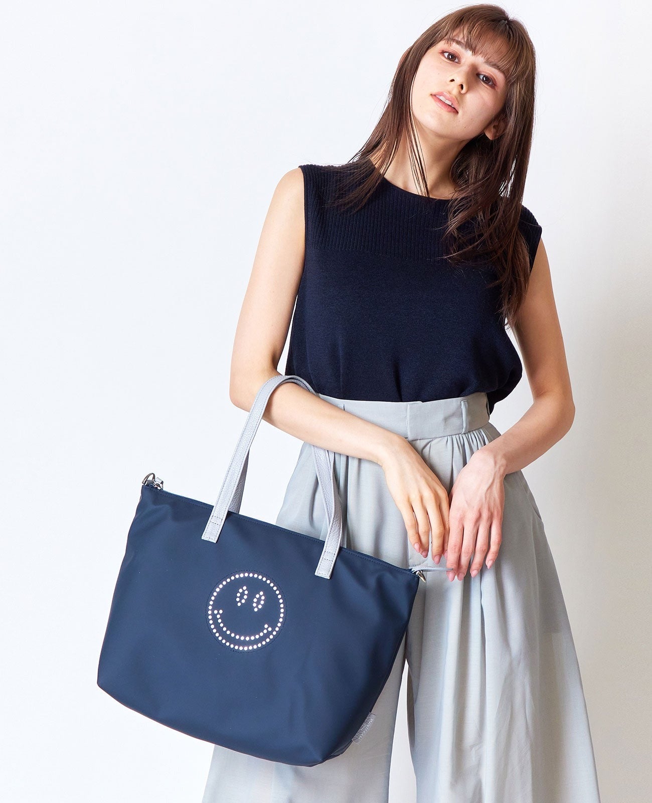 Smile Francesca PU Tote Bag 1624