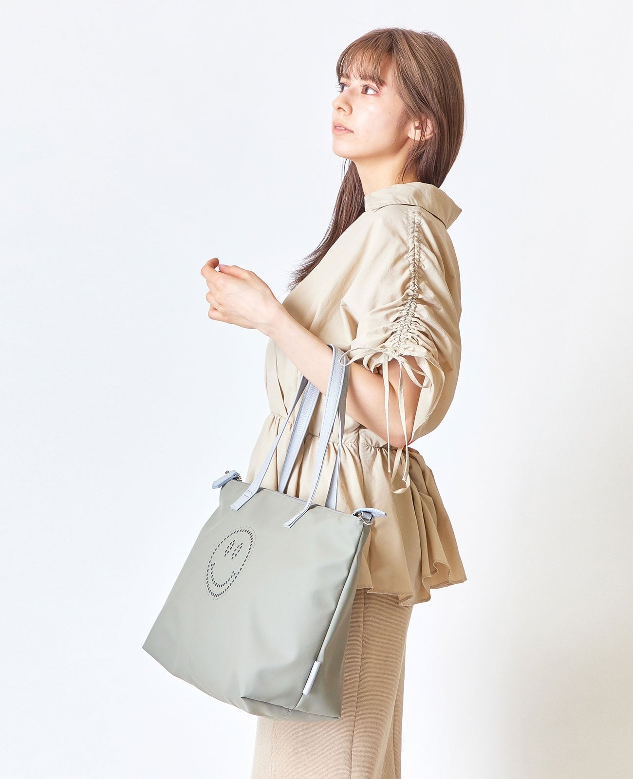 Smile Francesca PU Tote Bag 1624