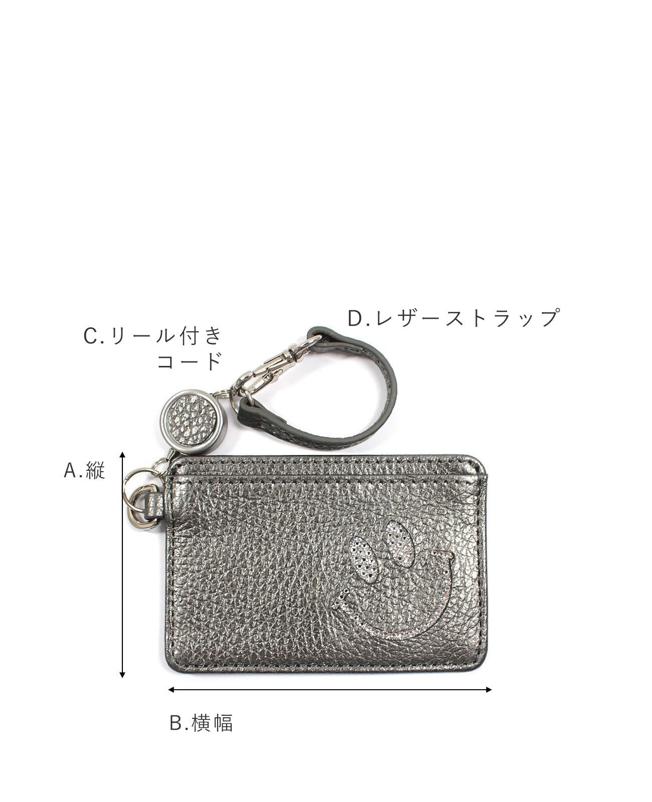 Smile Pass Holder With Reel 1658