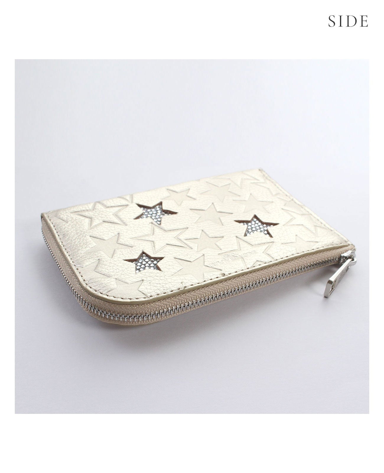 Three Star L-shaped Mini Wallet 1663