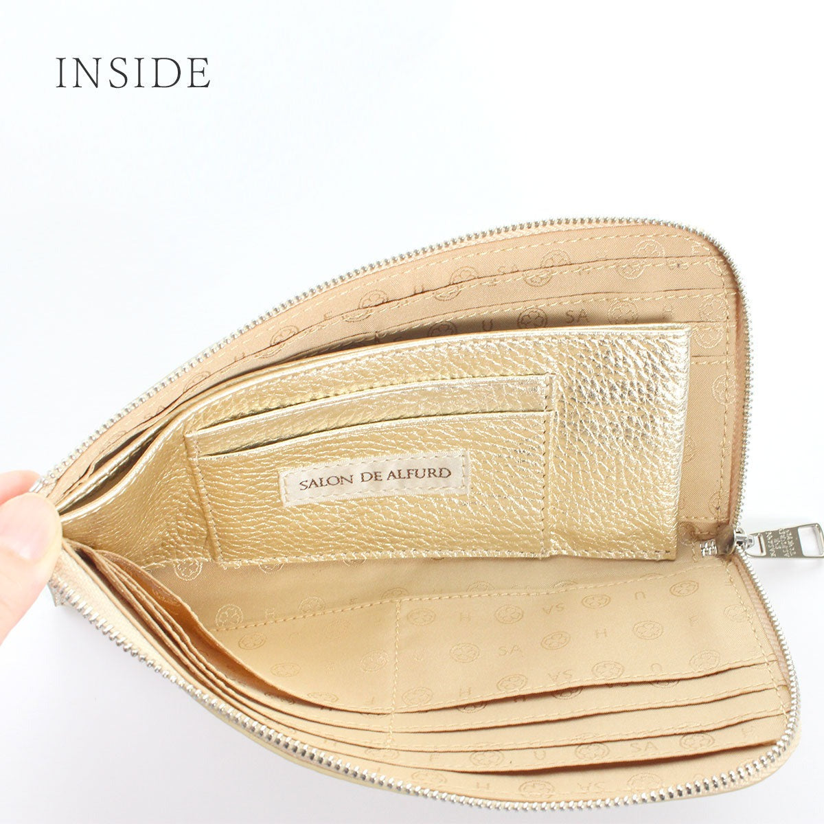 Three Star L-shaped Long Wallet 1664