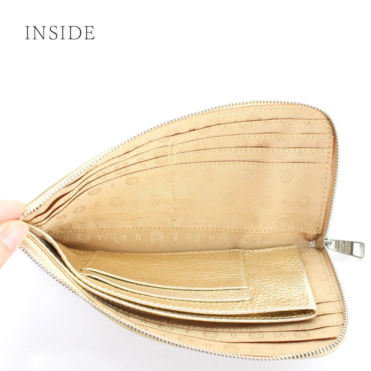 Three Star L-shaped Long Wallet 1664