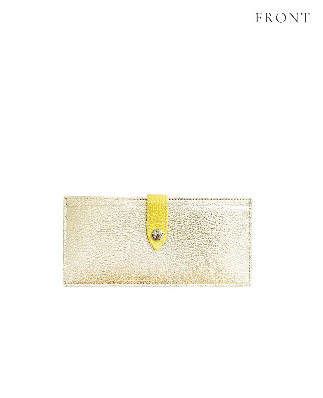 Fragment Wallet With Flap, Italian Shrink Embossed Leather Edition 1720-it