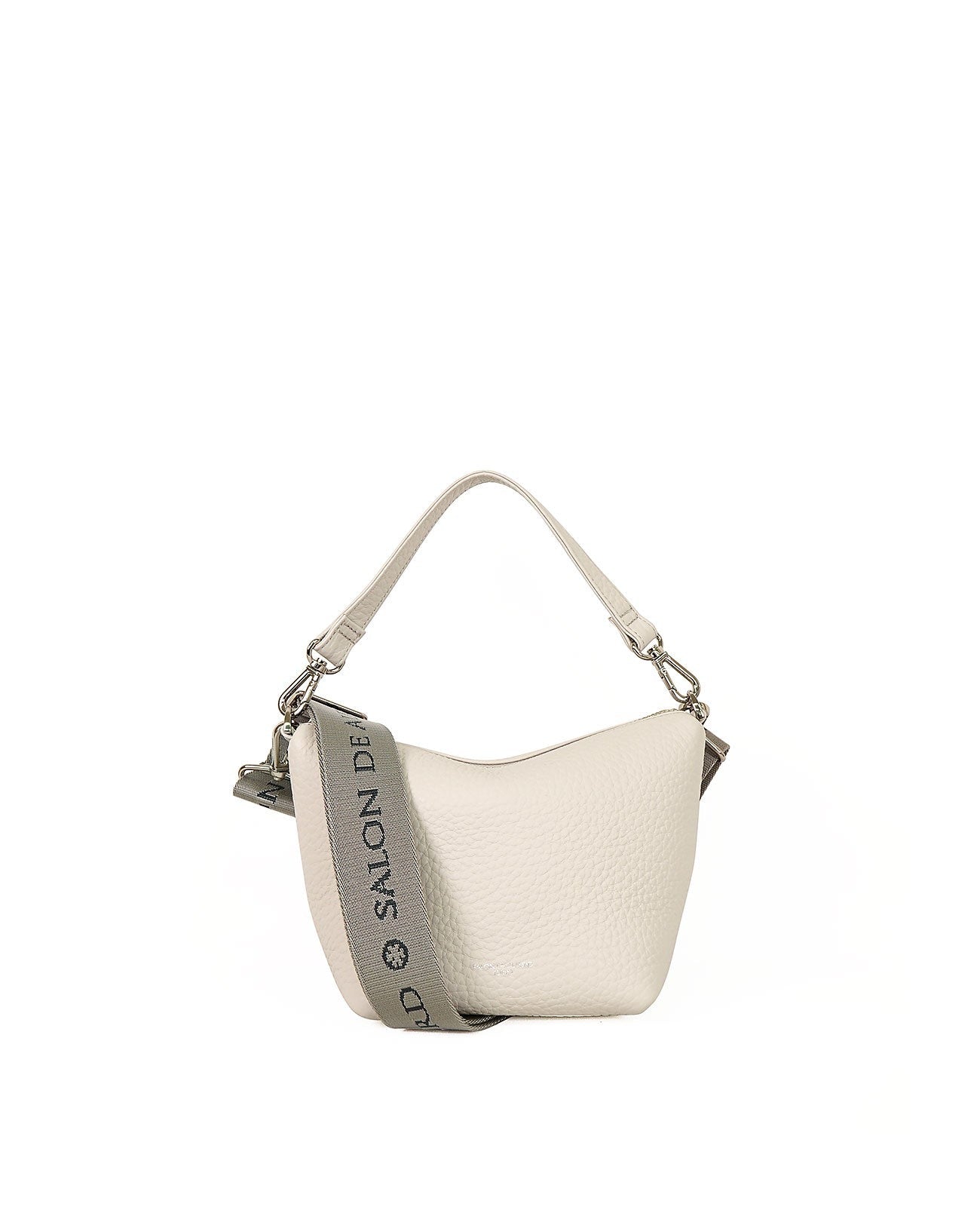 Barque 2-way Pochette, Shrink-type embossed double-faced leather Ver. 1723-wf