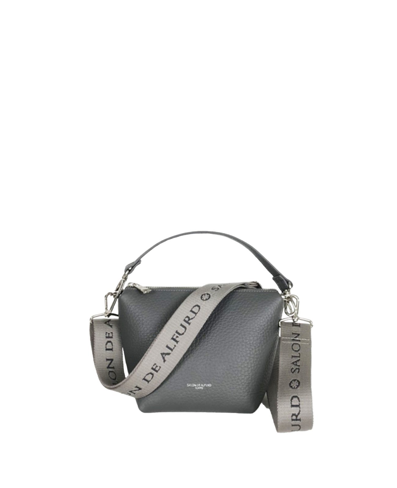 Barque 2-way Pochette, Shrink-type embossed double-faced leather Ver. 1723-wf