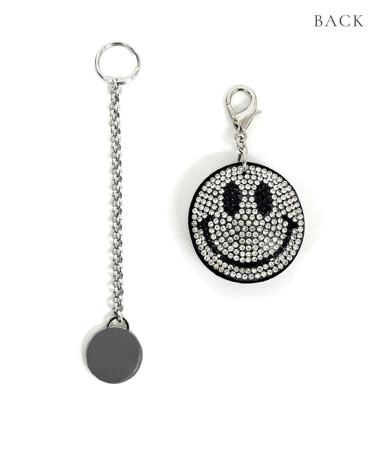 Smile Rhinestone (Crystal) Mini Charm 1737