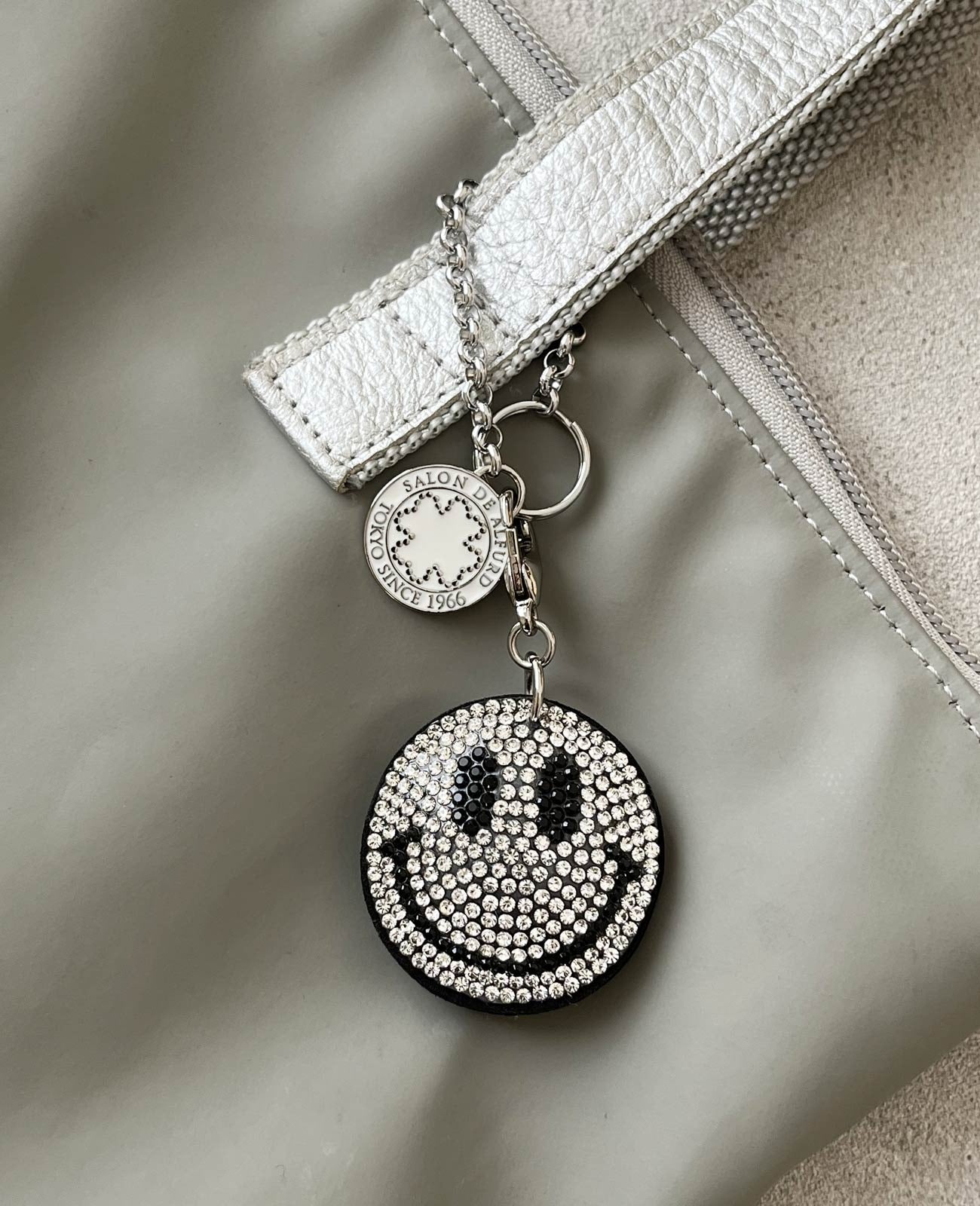 Smile Rhinestone (Crystal) Mini Charm 1737