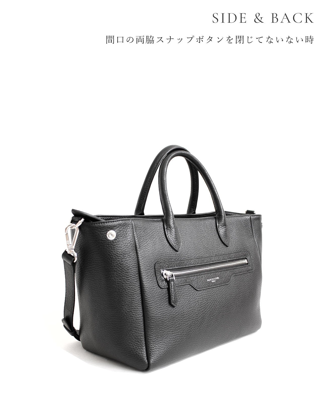 Luxuce 2-way Boston bag with zip 1741