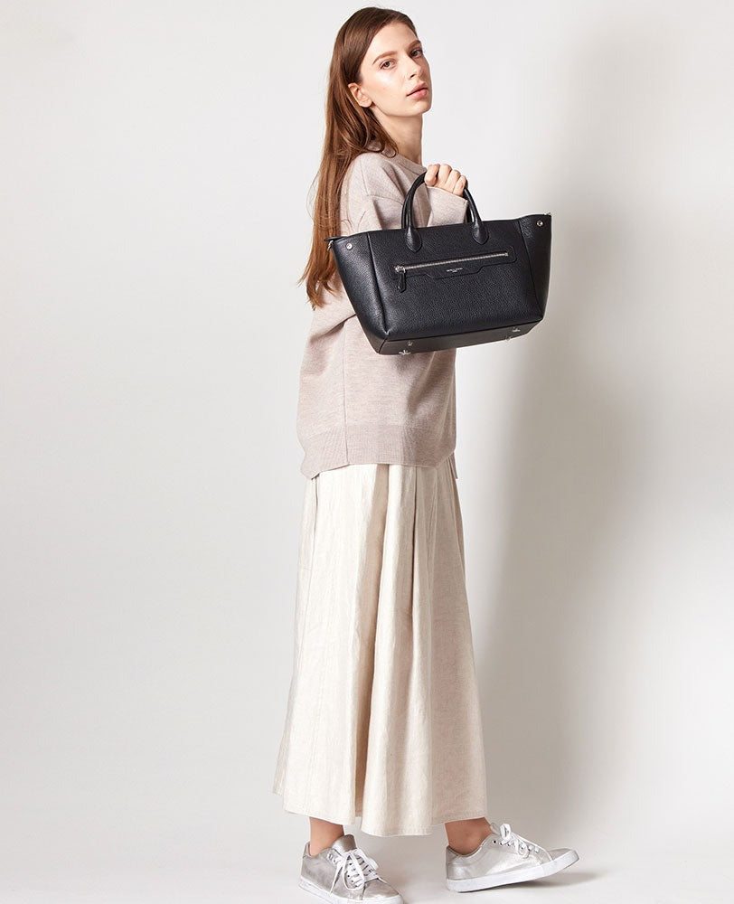 Luxuce 2-way Boston bag with zip 1741