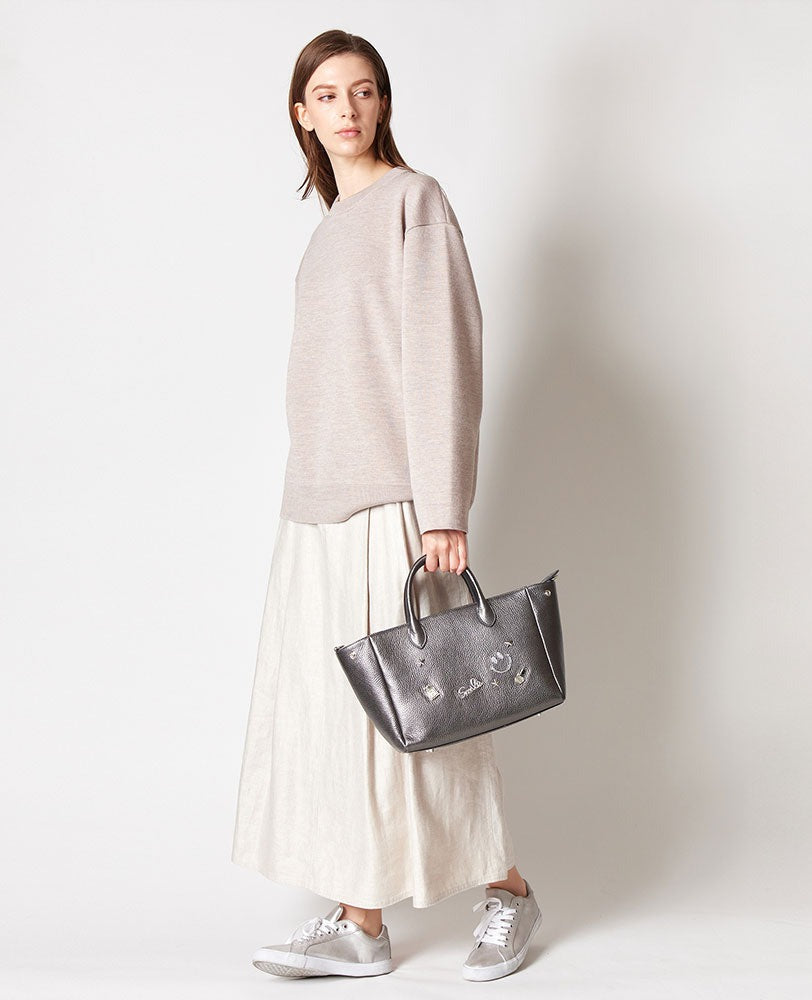 Luxuce 2-way Boston bag with zip 1741