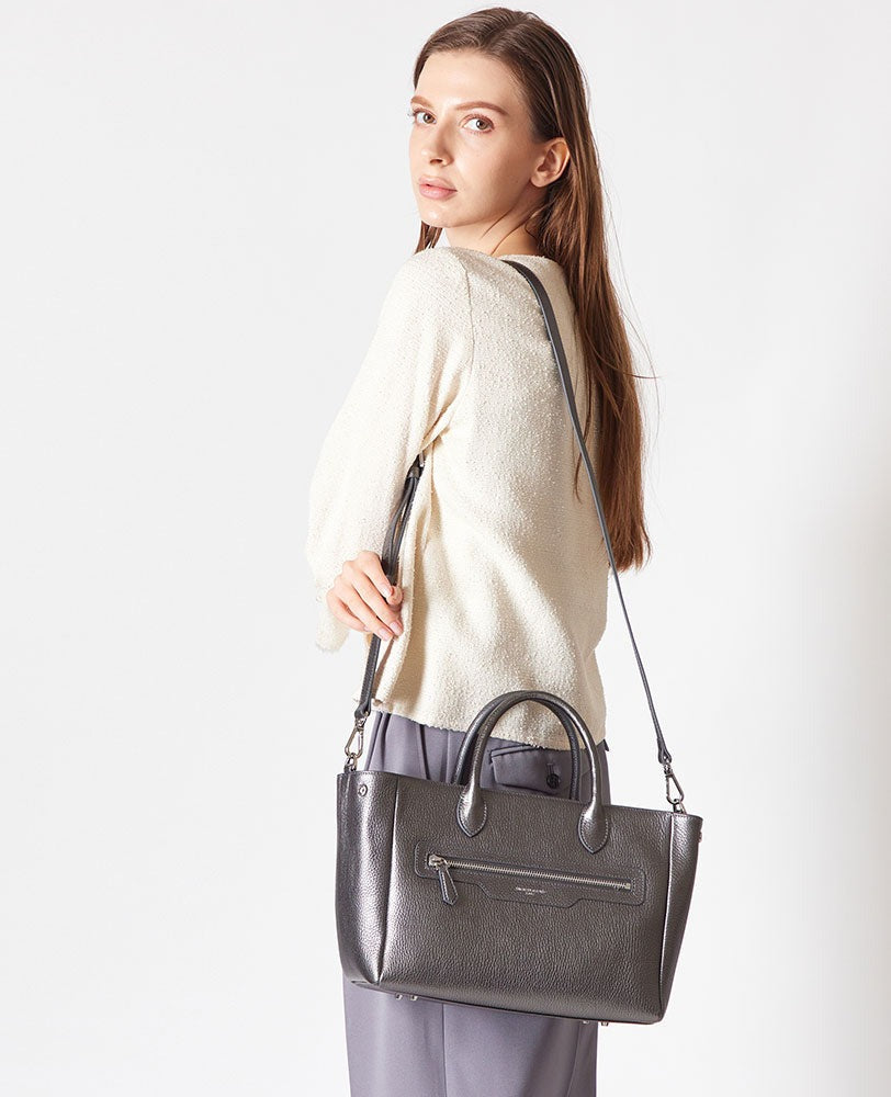 Luxuce 2-way Boston bag with zip 1741