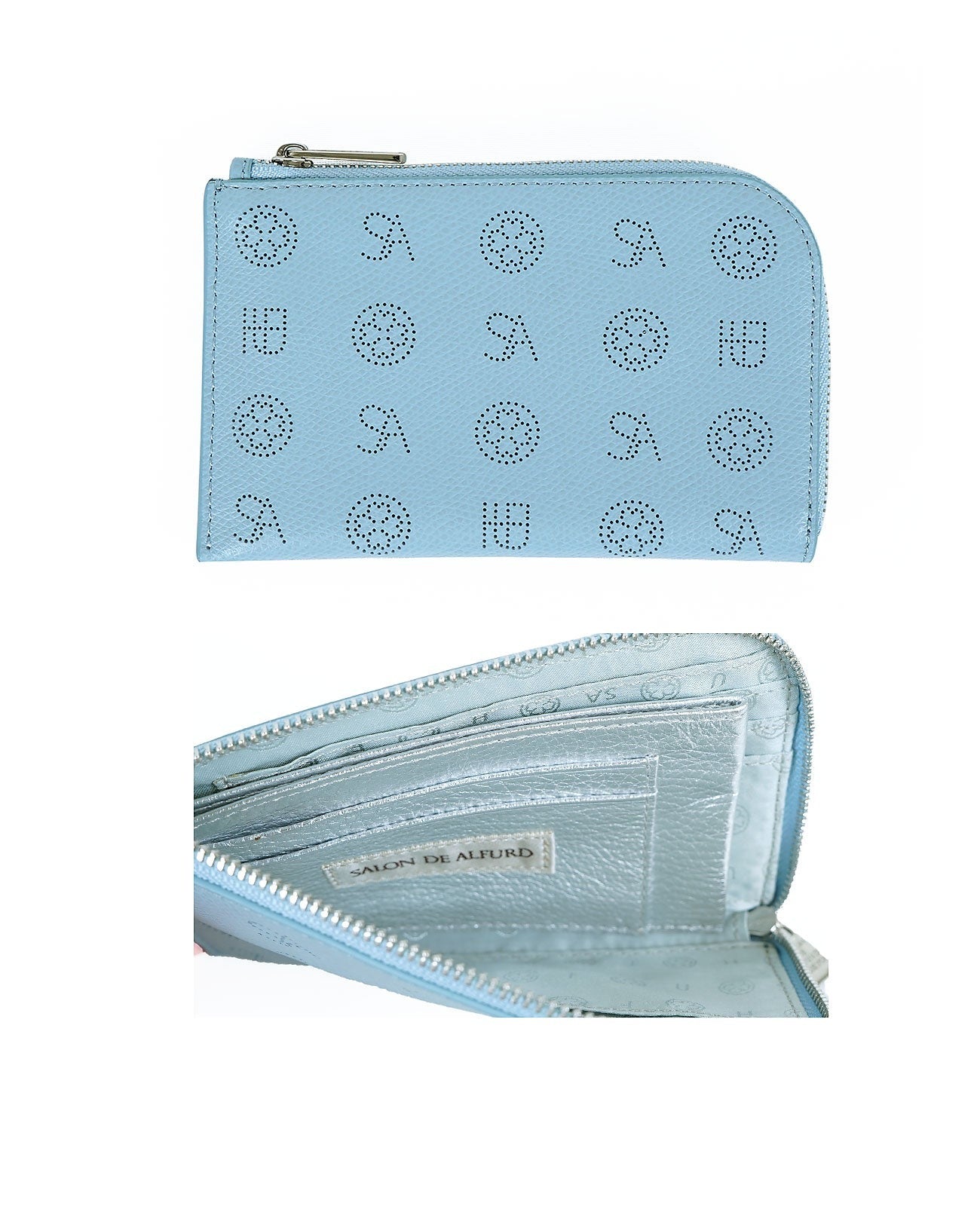 happy for you & SA Monogram L-shaped Mini Wallet 1755