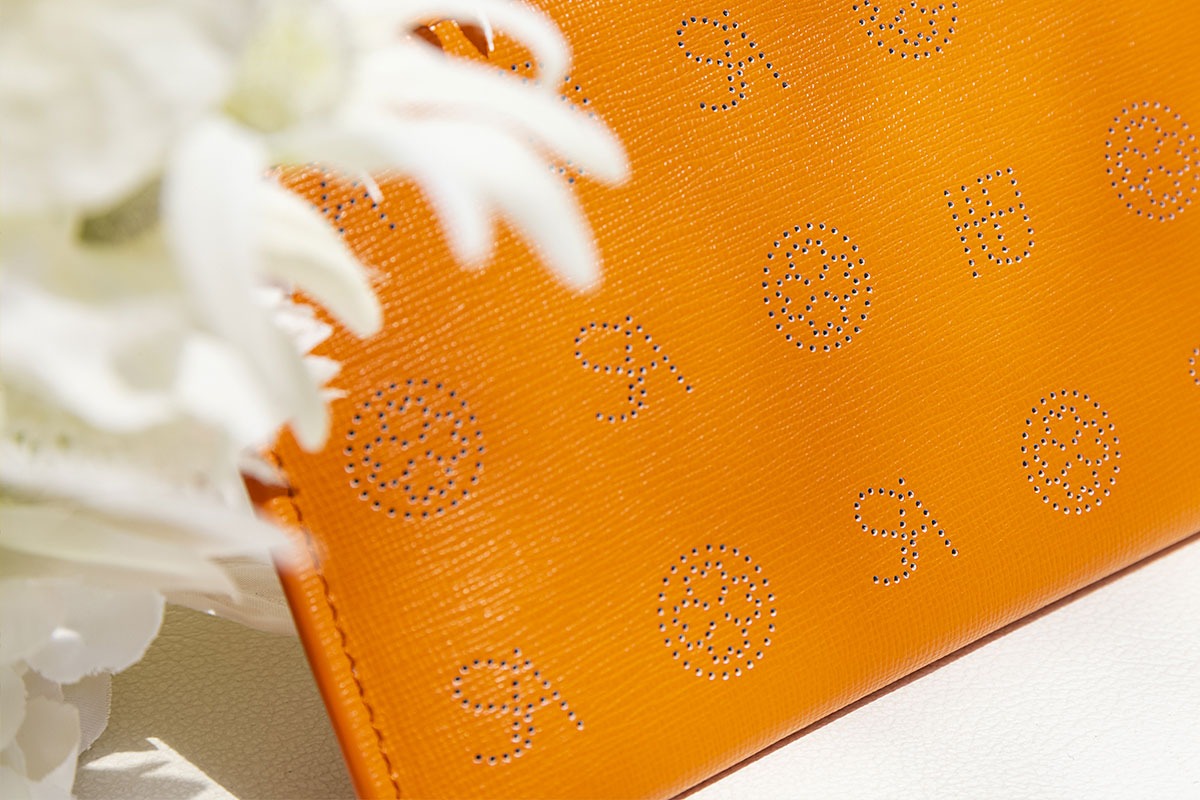happy for you & SA Monogram L-shaped Mini Wallet 1755