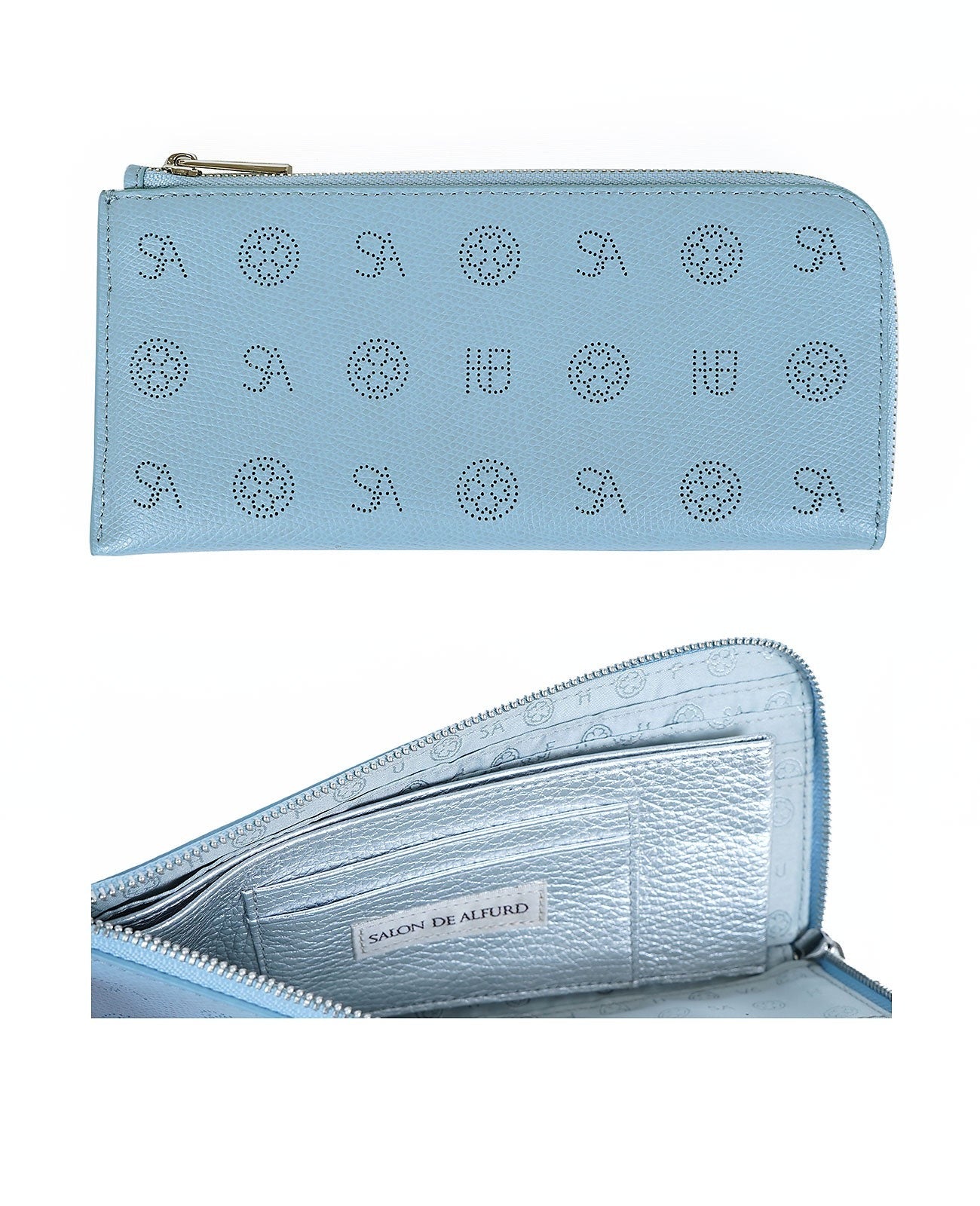 happy for you & SA Monogram L-shaped Long Wallet 1756