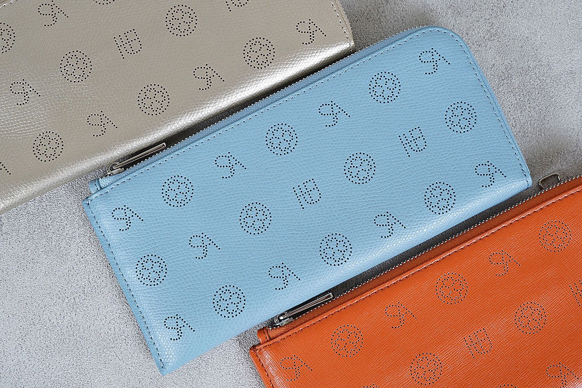happy for you & SA Monogram L-shaped Long Wallet 1756