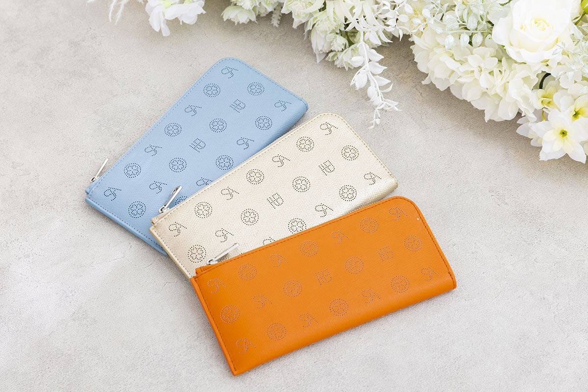 happy for you & SA Monogram L-shaped Long Wallet 1756