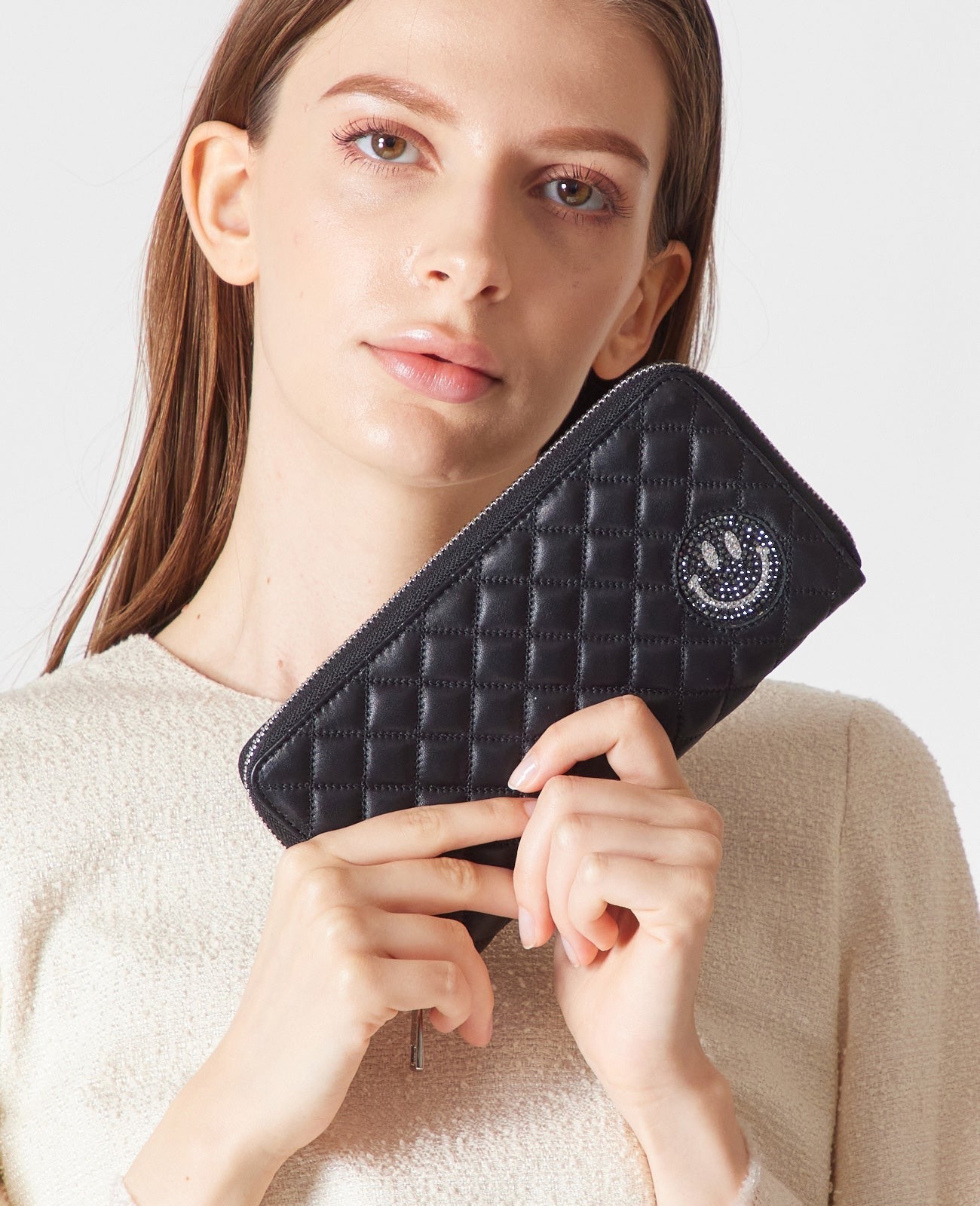 Smile TENELLA Round zipper Long Wallet 1759-s