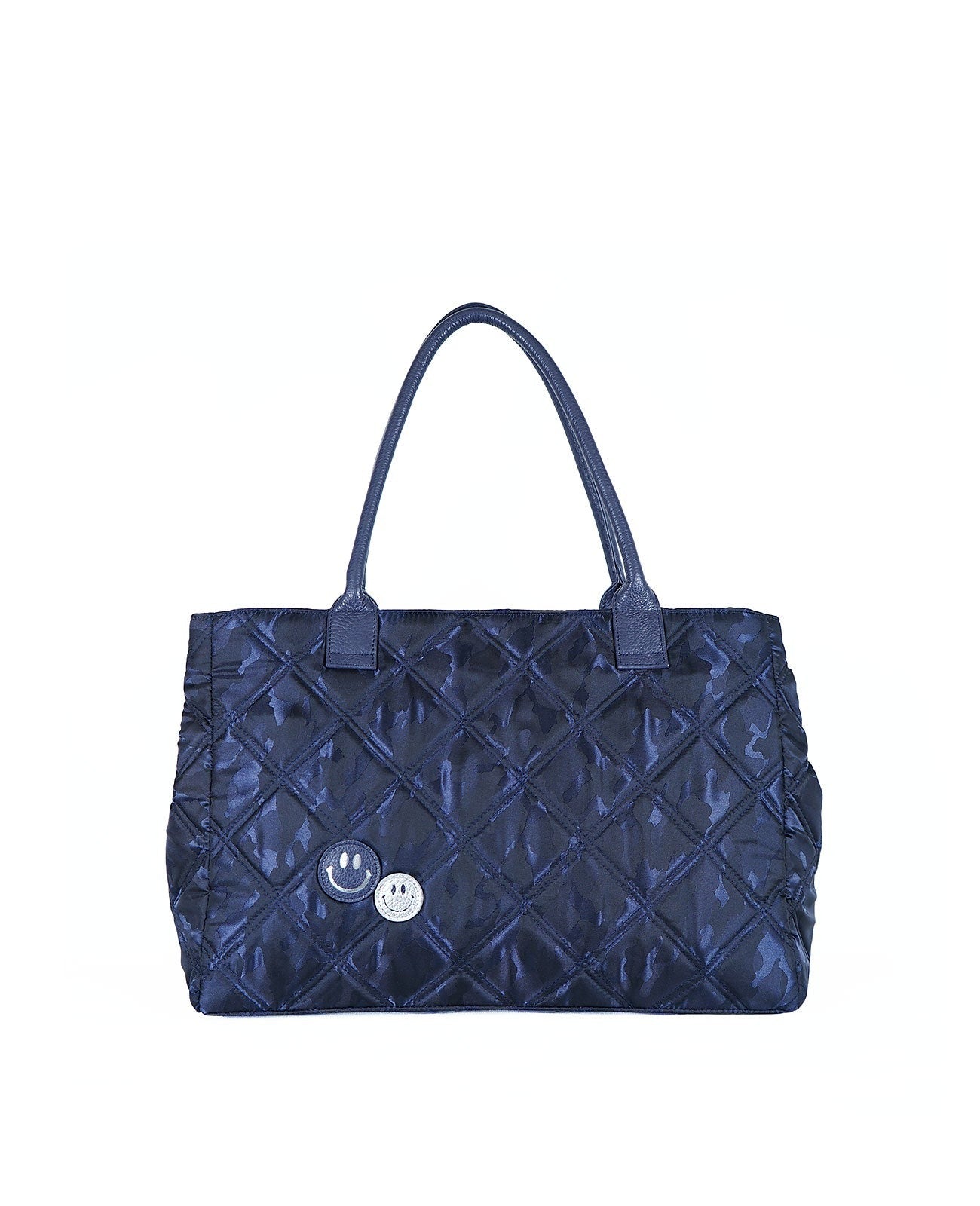 Smile Camouflage Quilted Boston Bag 1787