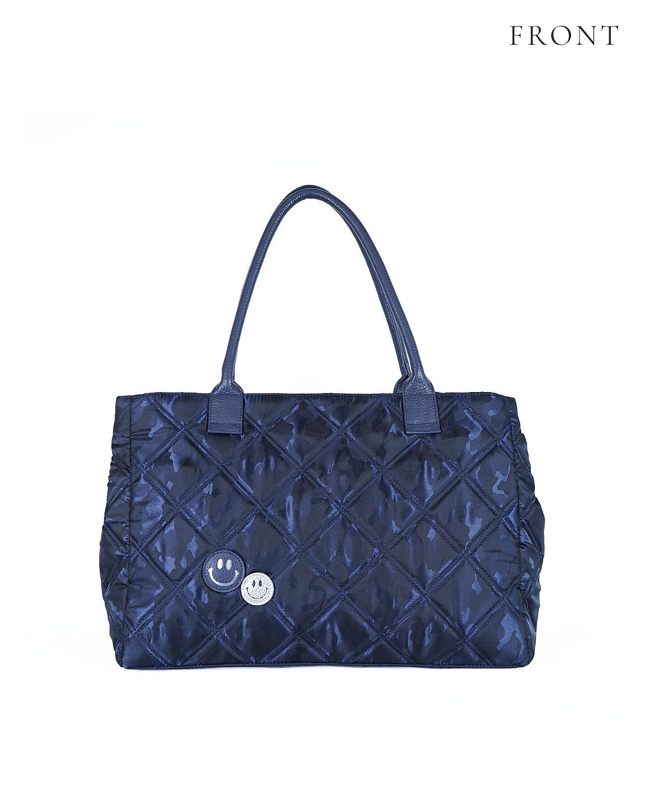 Smile Camouflage Quilted Boston Bag 1787
