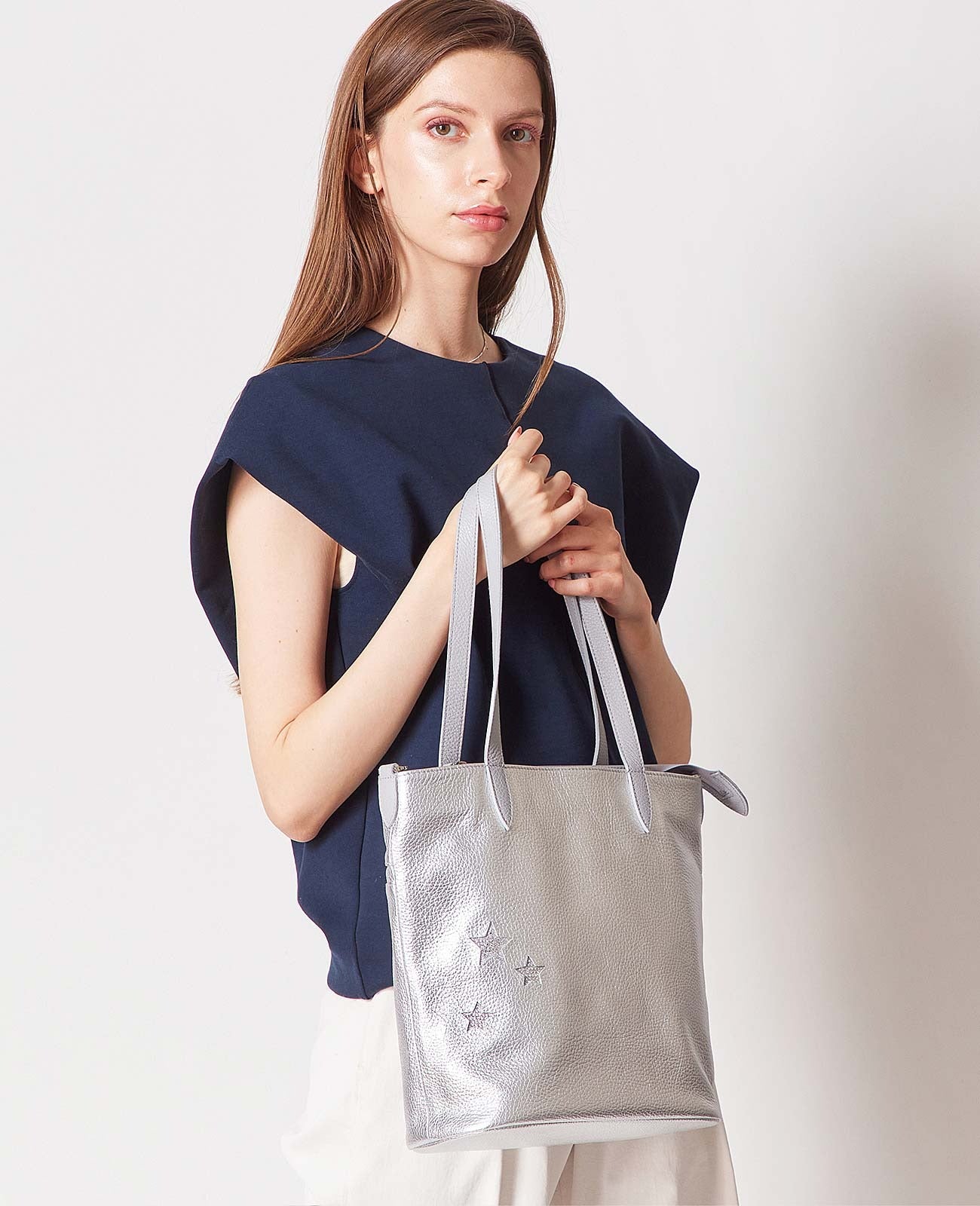Salone Three Star Tote Bag with Zip 1795